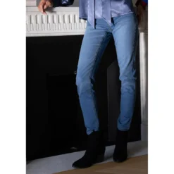 3S. x Le VestiaireJean slim Diane bleu moyen