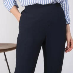 3S. x Le VestiairePantalon taille élastiquée Virgile bleu