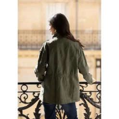 3S. x Le VestiaireParka saharienne femme 3 SUISSES COLLECTION vert