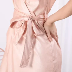 3S. x Le VestiaireRobe croisée en similiJade