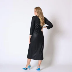 3S. x Le VestiaireRobe croisée longue