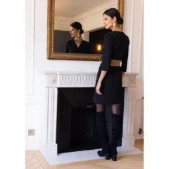 3S. x Le VestiaireRobe croisée manches 3/4 Anya