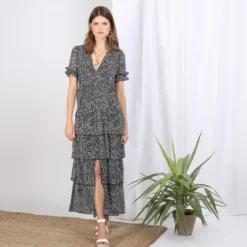 3S. x Le VestiaireRobe longue Jane