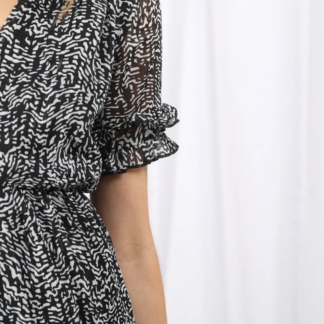 3S. x Le VestiaireRobe longue Jane