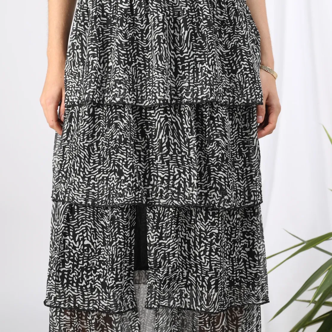 3S. x Le VestiaireRobe longue Jane