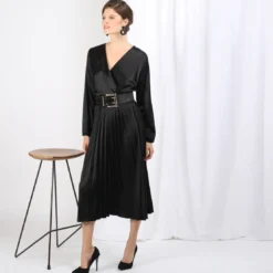 3S. x Le VestiaireRobe plissée Gisèle