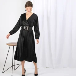 3S. x Le VestiaireRobe plissée Gisèle