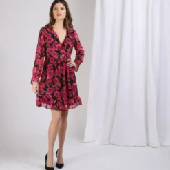 3S. x Le VestiaireRobe à volants dos nu Louise