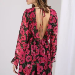 3S. x Le VestiaireRobe à volants dos nu Louise