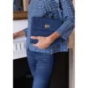 3S. x Le VestiaireSac en jean marine Ava