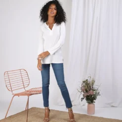 3S. x Le VestiaireTee-shirt - écru en coton