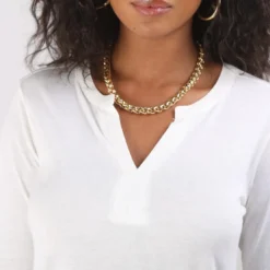 3S. x Le VestiaireTee-shirt - écru en coton