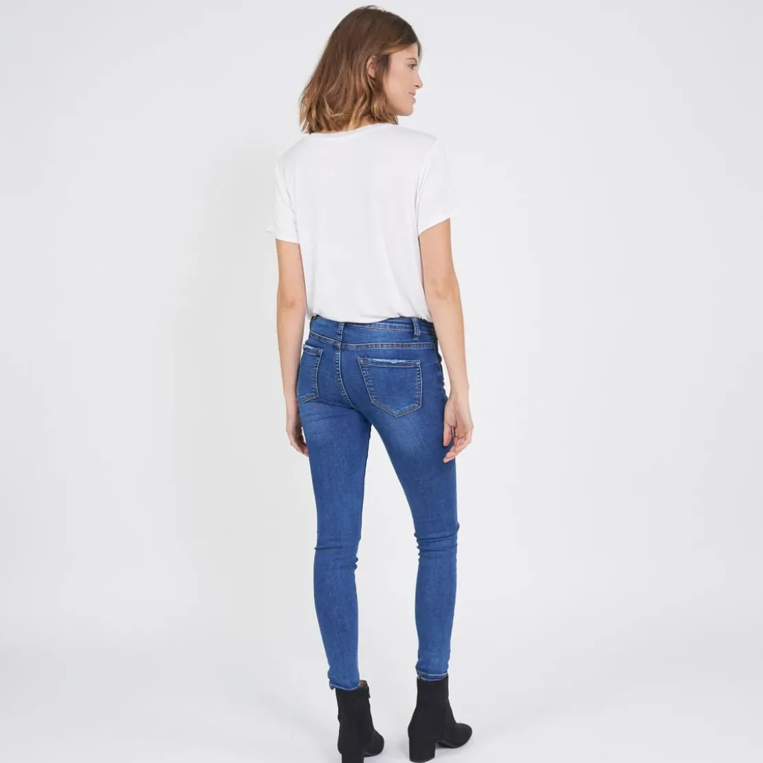 3S. x Le VestiaireTee-shirt doublure soie Jean