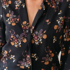 3S. x Le VestiaireVeste fleurie Iris en viscose