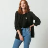 3S. x Le VestiaireVeste tailleur col smoking - Noire