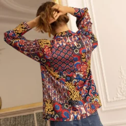 3S. x RééditionBlouse Séléna rose