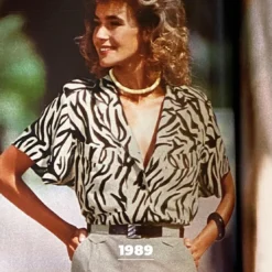 3S. x RééditionChemisier MC à imprimé réédition Lola multicolore en viscose