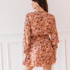 3S. x RééditionRobe courte Claire Réédition en viscose