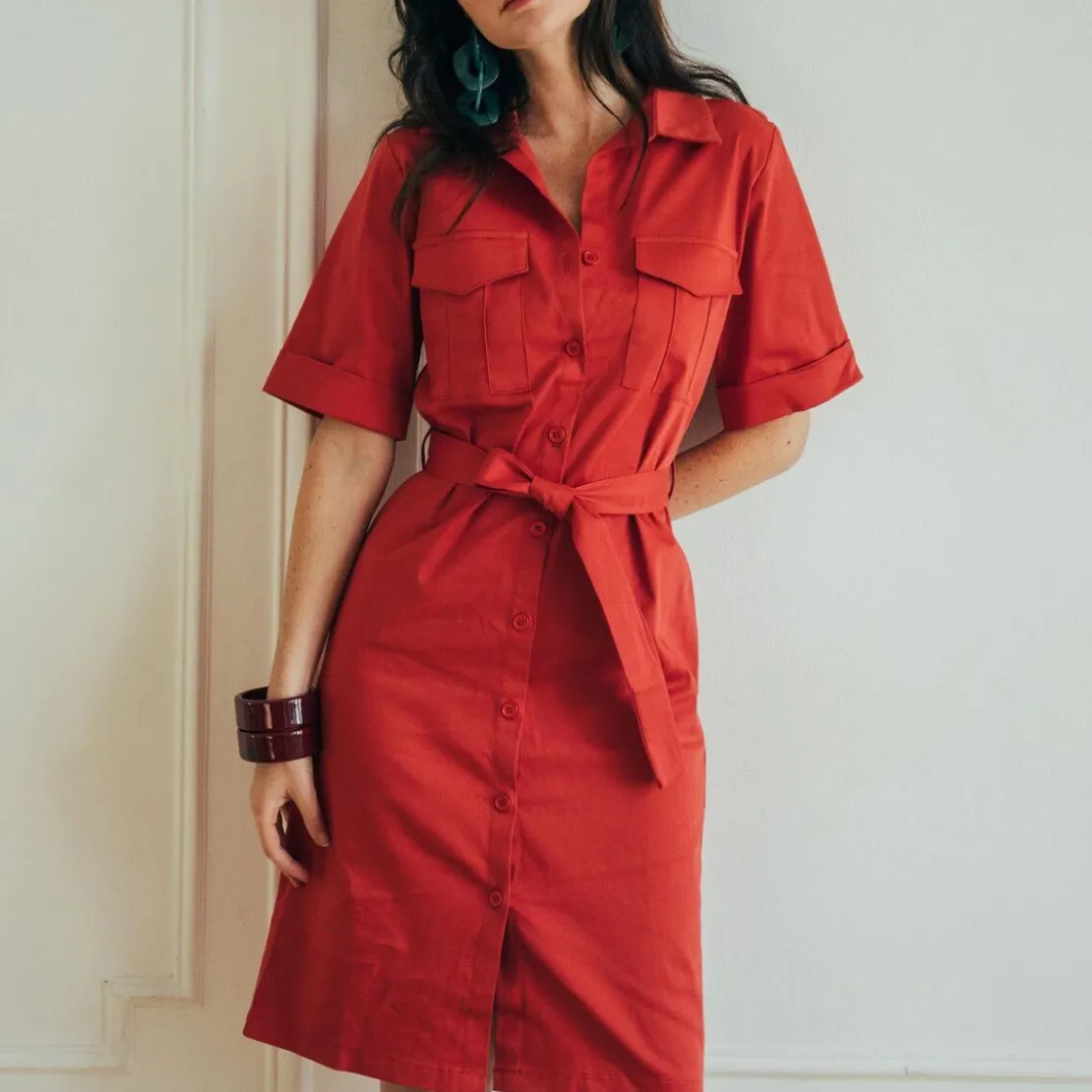3S. x RééditionRobe Saharienne Camille Réédition