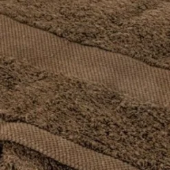 3S. x TertioDrap de bain ou Drap de plage éponge marron