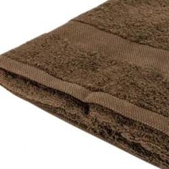 3S. x TertioDrap de bain ou Drap de plage éponge marron