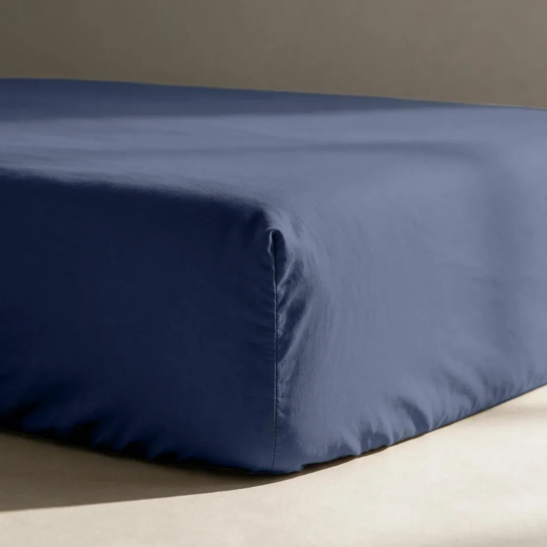 3S. x TertioDrap-housse coton - Bleu - Indigo