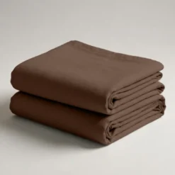 3S. x TertioDrap-housse coton - Marron - Chocolat