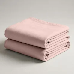 3S. x TertioDrap housse coton - Rose - Blush
