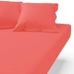 3S. x TertioDrap housse coton Sanitized® -Corail