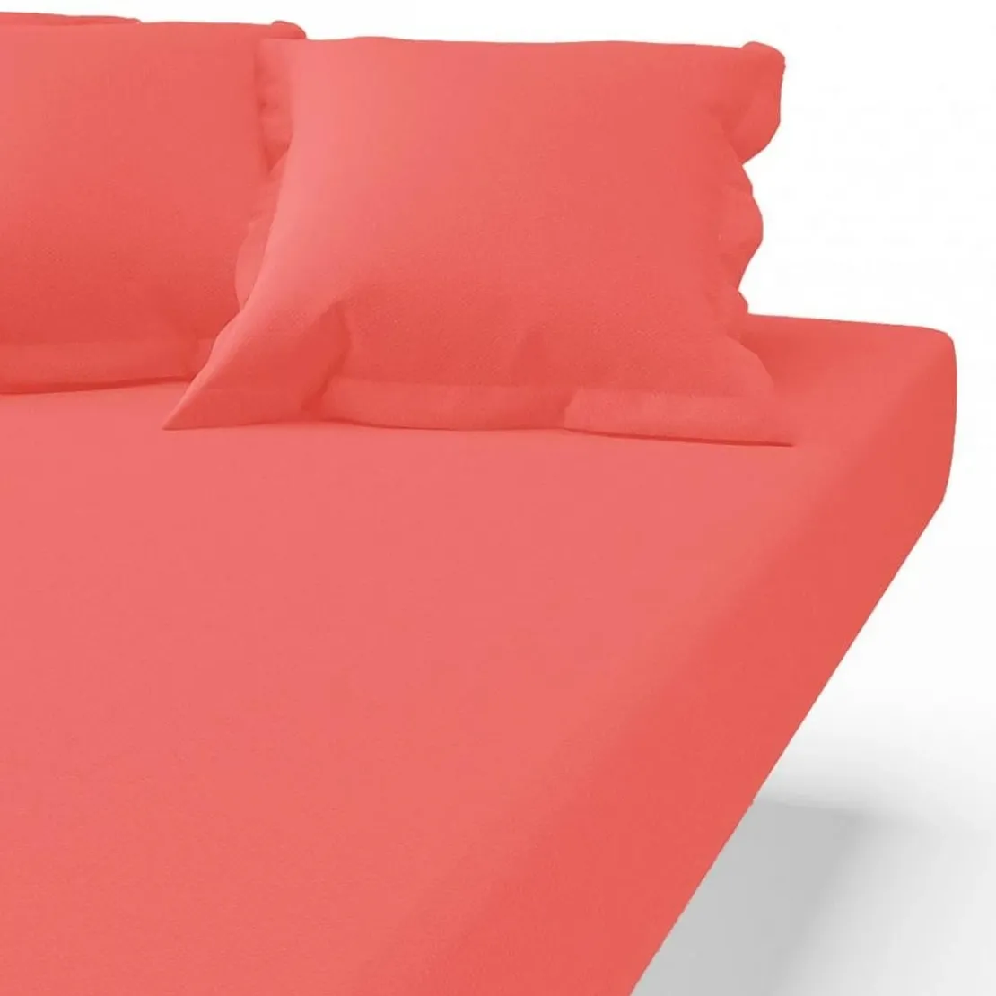 3S. x TertioDrap housse coton Sanitized® -Corail