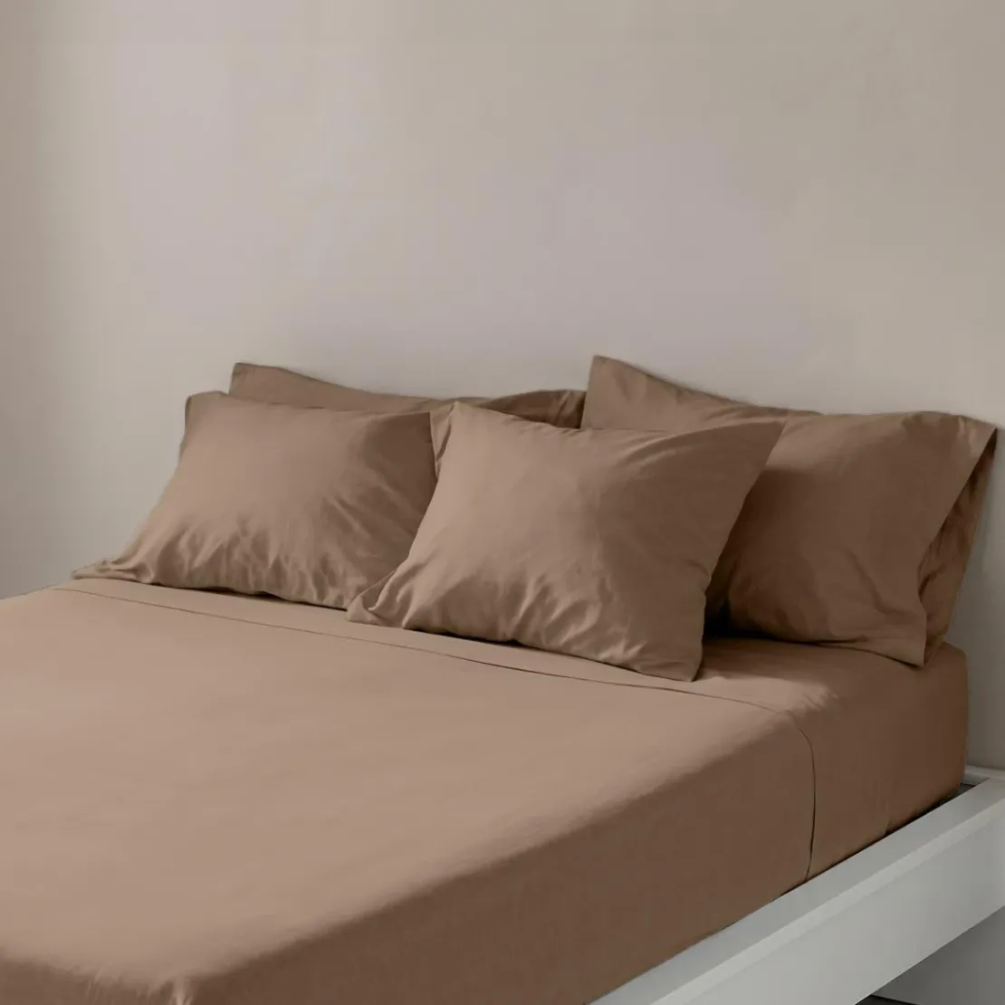 3S. x TertioDrap housse coton - Taupe