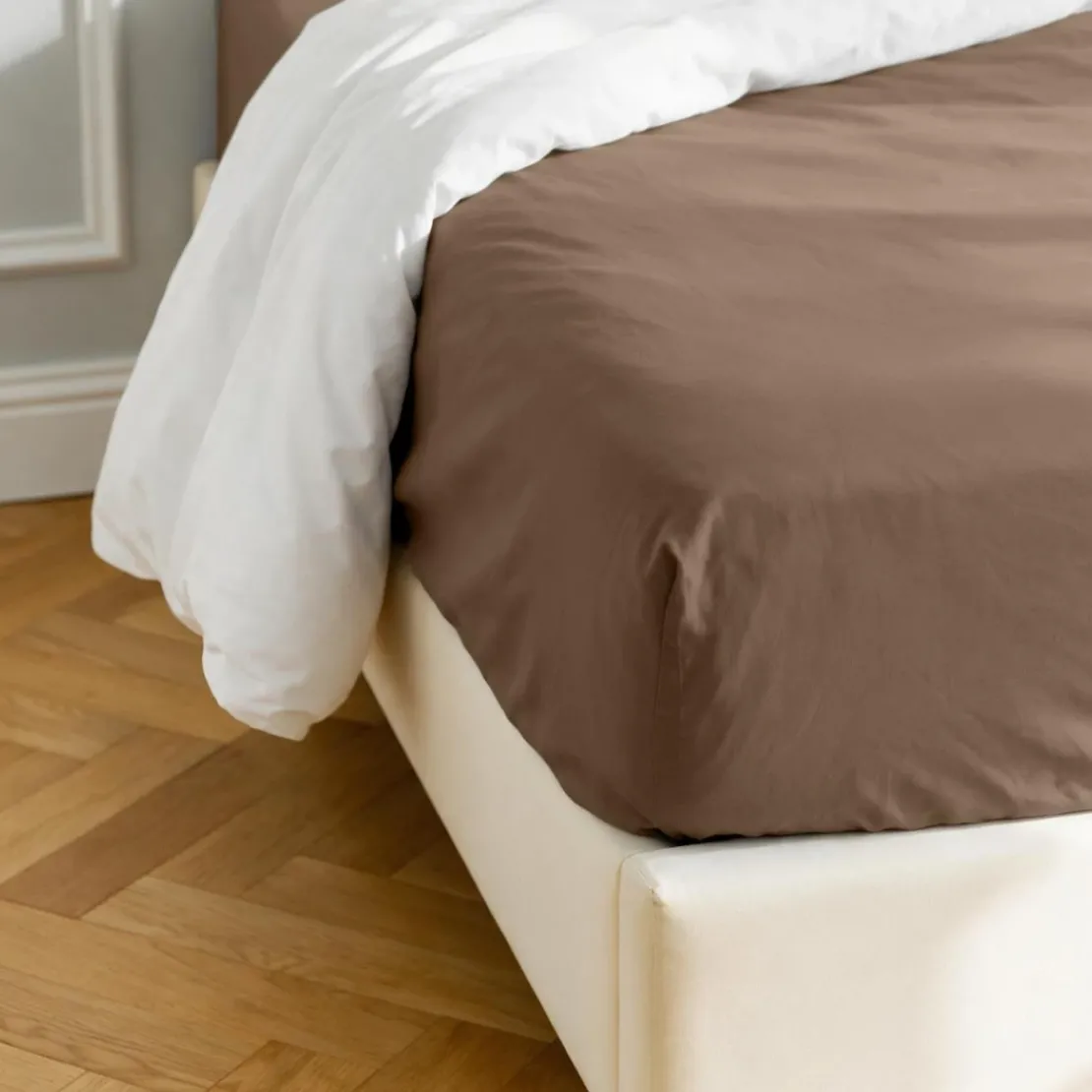3S. x TertioDrap housse coton - Taupe