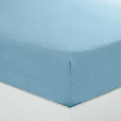 3S. x TertioDrap housse enfant coton Sanitized® -Bleu lagon