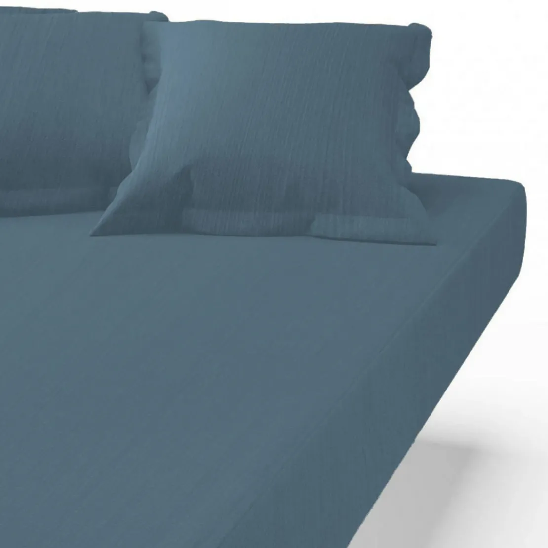3S. x TertioDrap housse Gaze de coton - Bleu - Orage