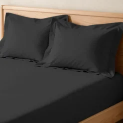 3S. x TertioDrap-housse grand bonnet coton - Noir