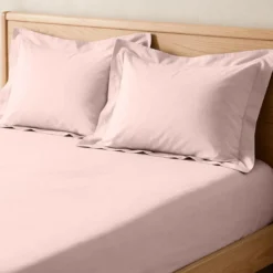 3S. x TertioDrap-housse grand bonnet XL Coton - Rose - Blush