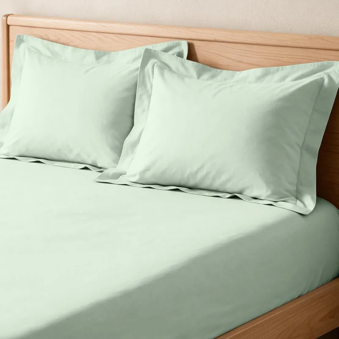 3S. x TertioDrap-housse grand bonnet XL Coton - Vert - Céladon