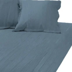 3S. x TertioDrap housse grand bonnet Gaze de coton - Bleu - Orage