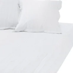 3S. x TertioDrap housse grand bonnet Gaze de coton - Blanc