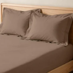 3S. x TertioDrap-housse grand bonnet coton - Taupe