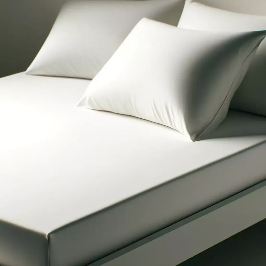 3S. x TertioDrap-housse percale de coton - Blanc