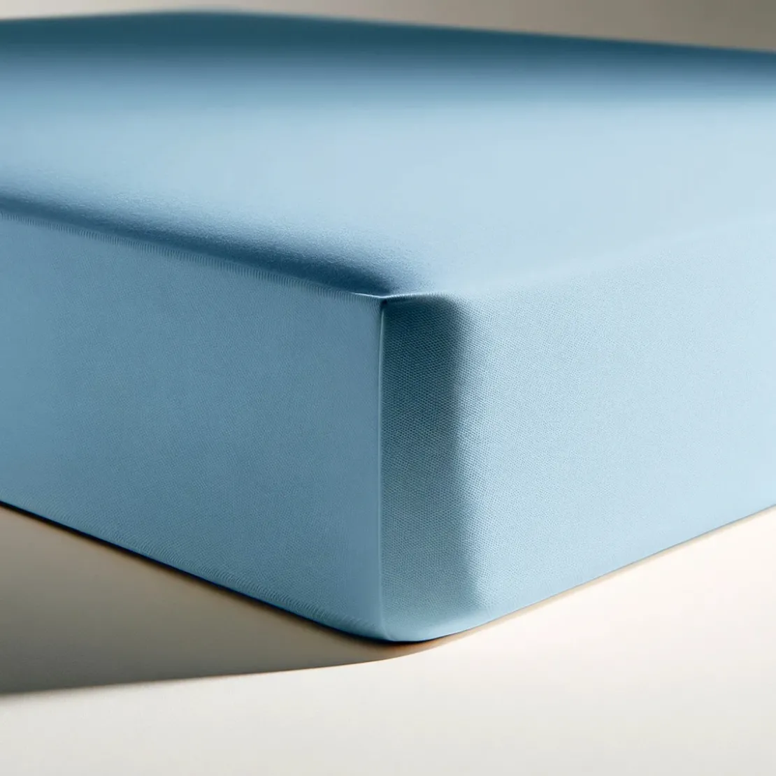 3S. x TertioDrap housse polycoton - Bleu - Lagon