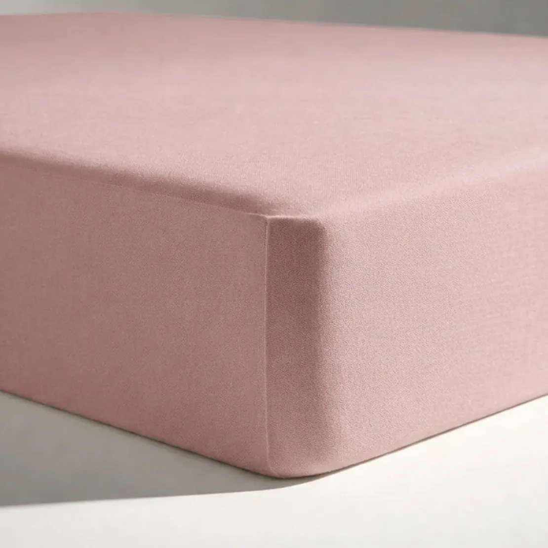 3S. x TertioDrap-housse polycoton - Rose - Blush