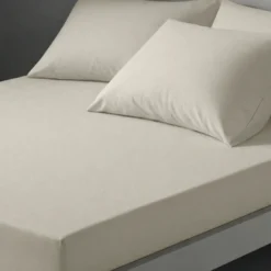 3S. x TertioDrap-housse polycoton - Gris - Perle