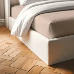 3S. x TertioDrap-housse polycoton - Beige - Ficelle