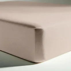 3S. x TertioDrap-housse polycoton - Beige - Ficelle