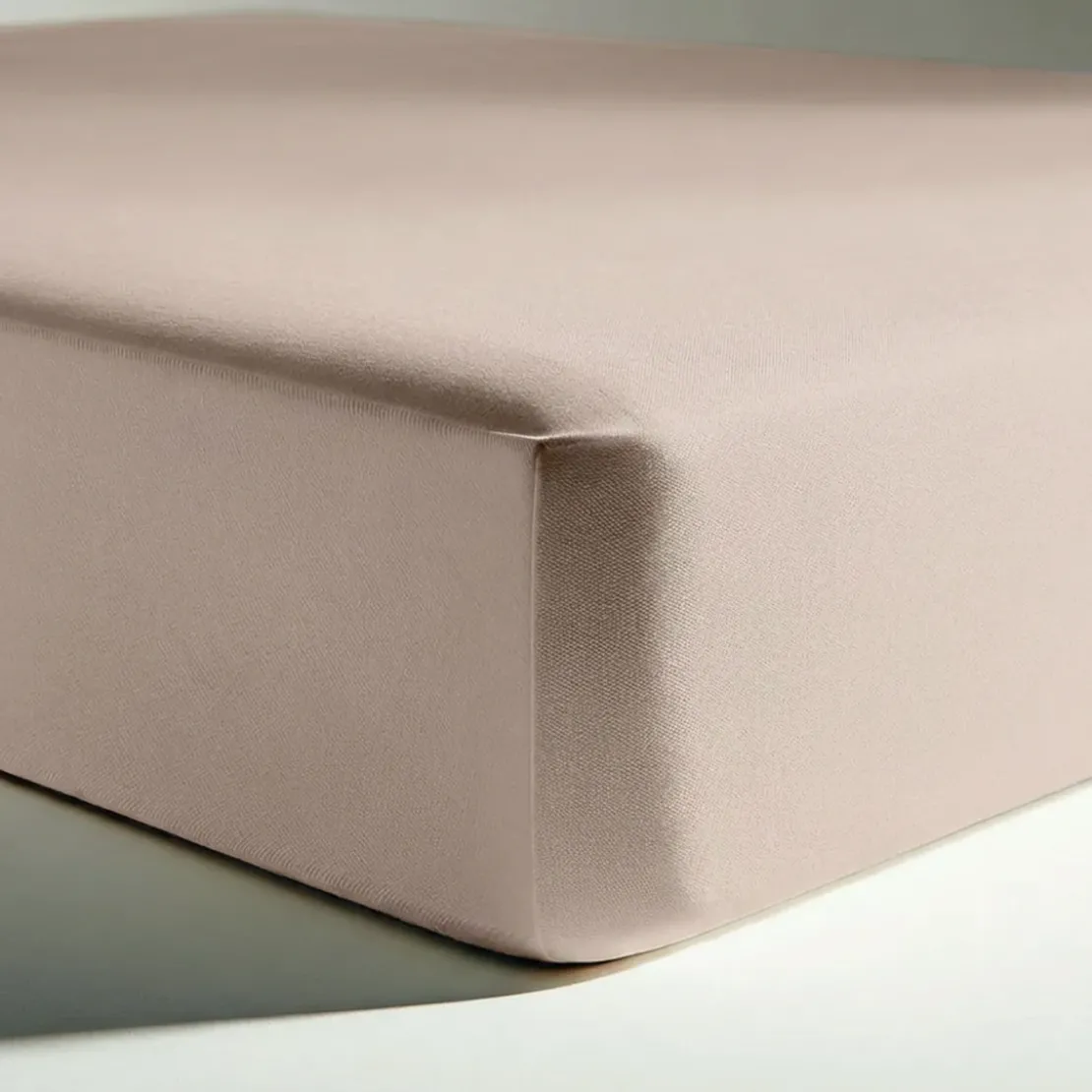 3S. x TertioDrap-housse polycoton - Beige - Ficelle