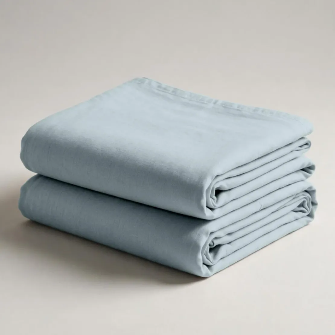 3S. x TertioDrap plat coton - Bleu - Glacier
