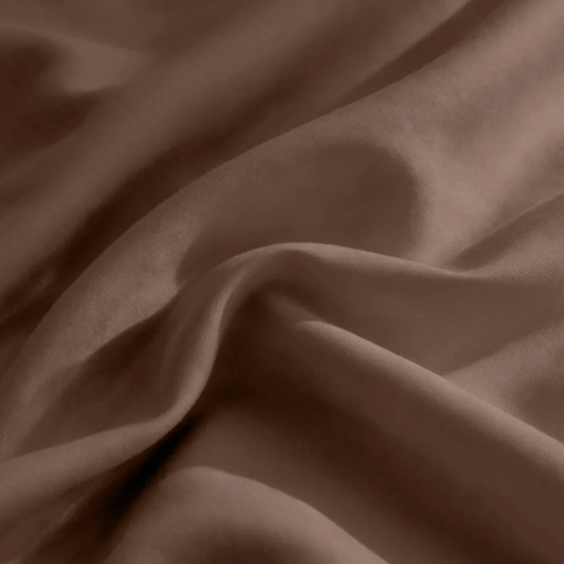 3S. x TertioDrap plat coton - Marron - Chocolat