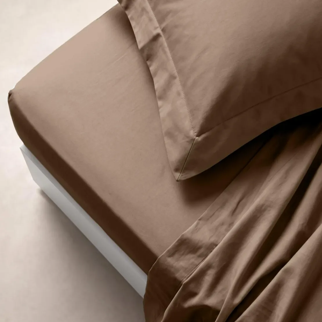3S. x TertioDrap plat coton - Taupe